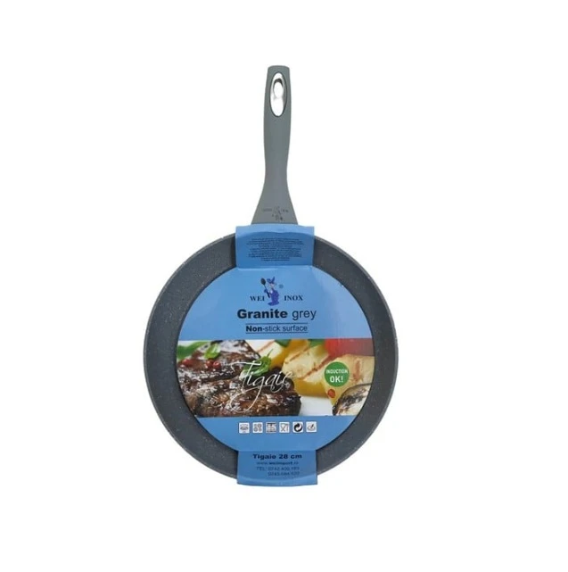 Tigaie 28cm Fier + PVC A-12600 Wei